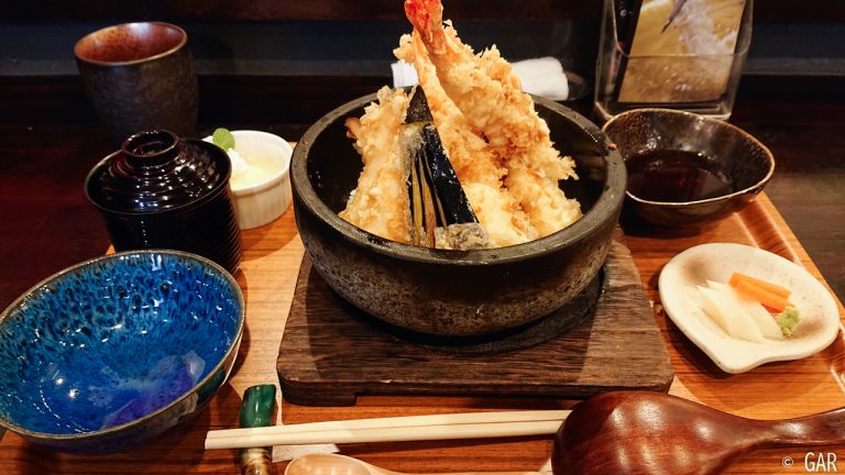 写真(石焼大海老天丼)