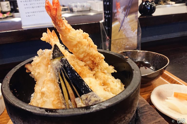 写真(石焼大海老天丼)